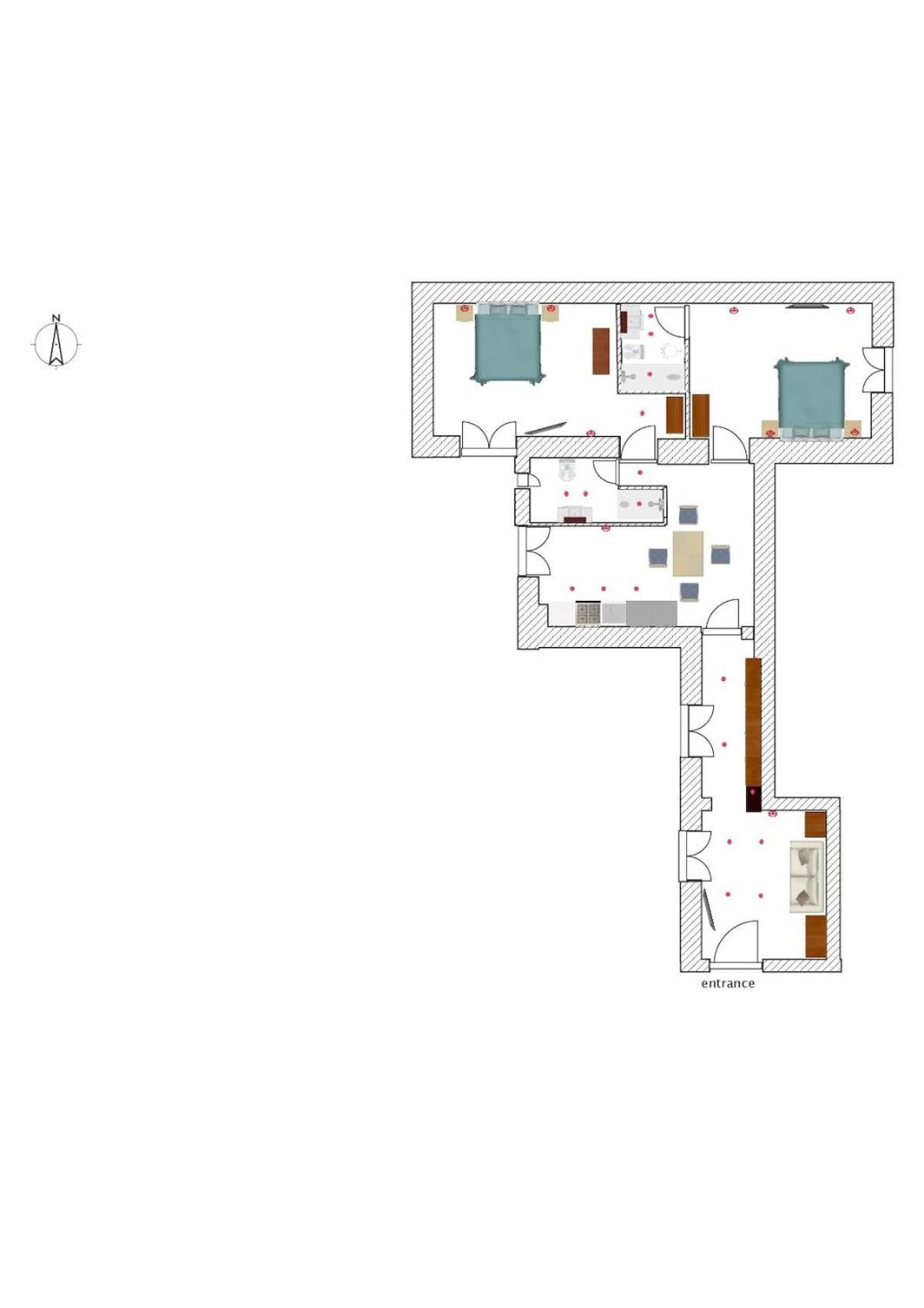 Artpa Trastevere Mameli, Apartment *